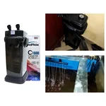 Dophin C-1600 Powerful Canister Aquarium Filter  (Mechanical Filtration for Salt Water and Fresh Water)